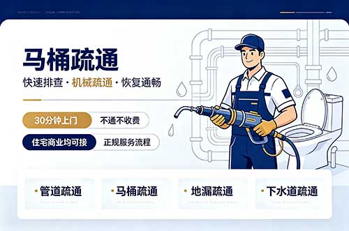 温州马桶疏通