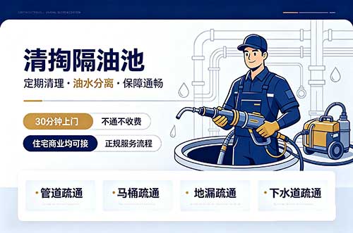 温州清掏隔油池